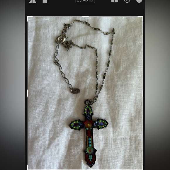 Ayala Bar Beaded Cross - Picture 1 of 3